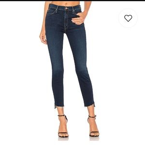 MOTHER Ankle Fray Jeans Size 25